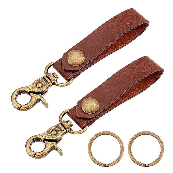 2 Sets Pu Leather K… - image