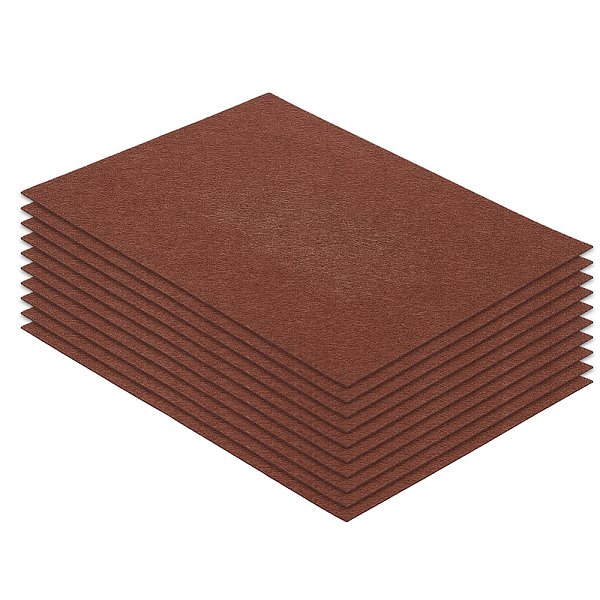 

PandaHall Chemical Fiber Felt Cloth, for DIY Crafts Sewing Accessories, Coffee, 28x21.5x0.1cm Wool Brown