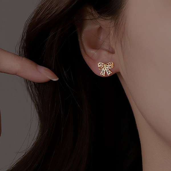 Bowknot Brass Stud … - image