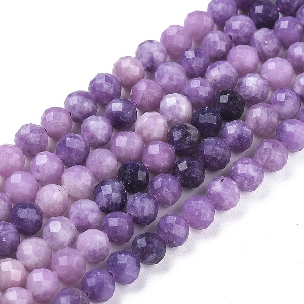 

PandaHall Natural Sugilite Beads Strands, Gradient Style, Round, Faceted, 6mm, Hole: 1mm, about 65pcs/strand, 14.96 inch(38cm) Sugilite...