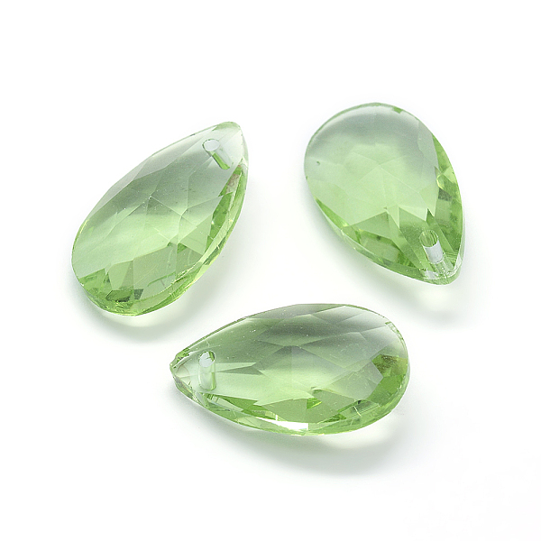 Faceted Glass Penda… - image