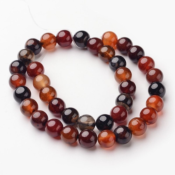Natural Agate Beads Strands