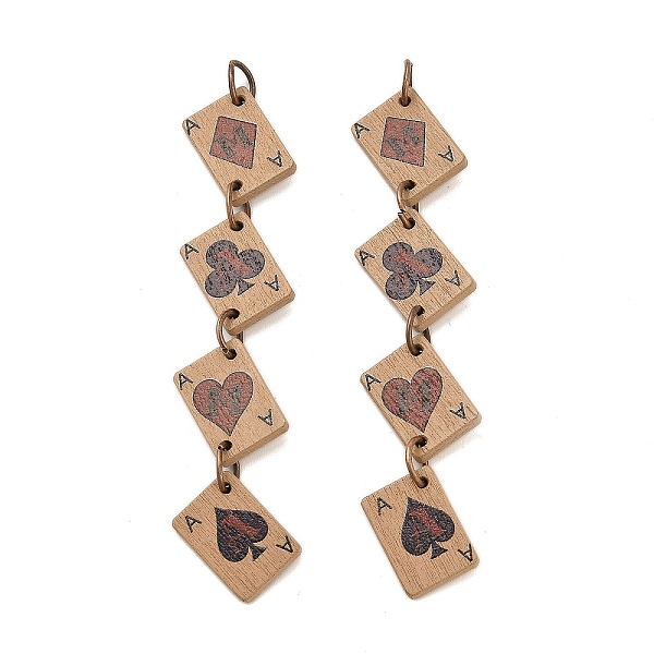 

PandaHall Poplar Wood Pendants, Rectangle, BurlyWood, 77x17.5x2.3mm, Hole: 5.5mm Wood Rectangle Orange
