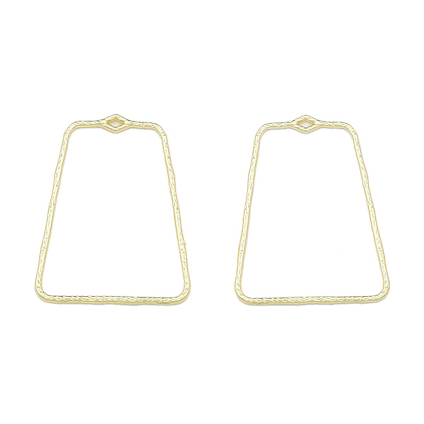 

PandaHall Alloy Open Back Bezel Pendants, For DIY UV Resin, Epoxy Resin, Pressed Flower Jewelry, Cadmium Free & Lead Free, Trapezoid, Light...
