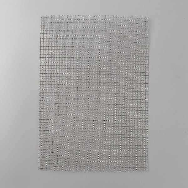 

PandaHall 304 Stainless Steel Strainers, Mesh Sheets, Rectangle, Stainless Steel Color, 300x210x1mm Stainless Steel Rectangle