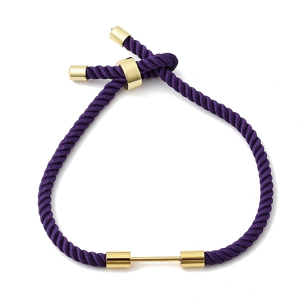 Fabrication de colliers en cordon Milan en nylon rond de 3 mm