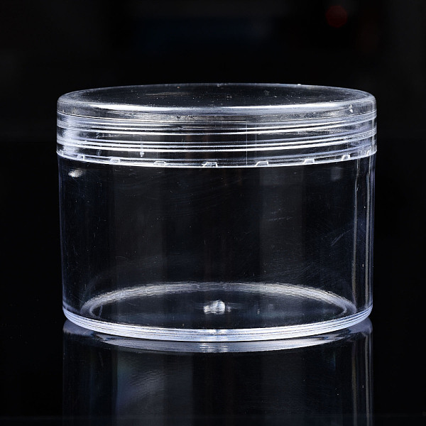 

PandaHall Column Polystyrene Bead Storage Container, for Jewelry Beads Small Accessories, Clear, 5.95x4.2cm, Inner Diameter: 5.3cm Plastic...