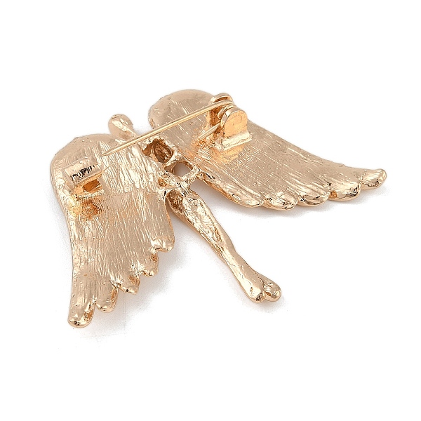 Zinc Alloy Crystal Rhinestone Brooches For Backpack Clothes