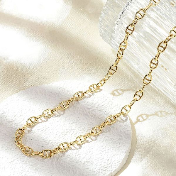 Brass Oval Link Cha… - image