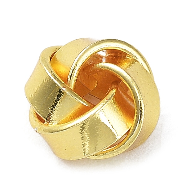 

PandaHall Rack Plating Brass Beads, Long-Lasting Plated, Cadmium Free & Lead Free, Twisted Flower Roll Shape, Real 18K Gold Plated, 8x8x5mm...
