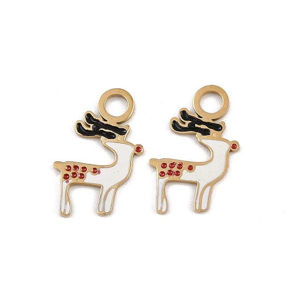 304 Stainless Steel Enamel Charms