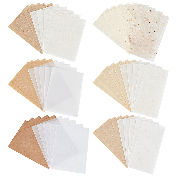 

PandaHall 2 Styles Scrapbook Paper Pad Set, Vegetable Parchment & Munken Paper, for DIY Album Scrapbook, Greeting Card, Background Paper..., Multicolor