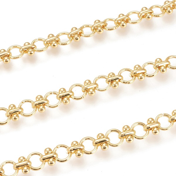 3.28 Feet Handmade Brass Link Chains