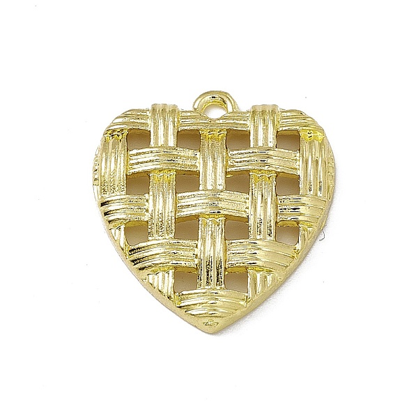 

PandaHall Alloy Pendants, Heart Charm, Light Gold, 21.5x20x4mm, Hole: 1.6mm Alloy Heart