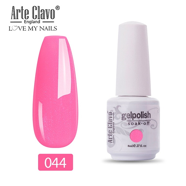 

PandaHall 8ml Special Nail Gel, for Nail Art Stamping Print, Varnish Manicure Starter Kit, Hot Pink, Bottle: 25x66mm Resin Pink