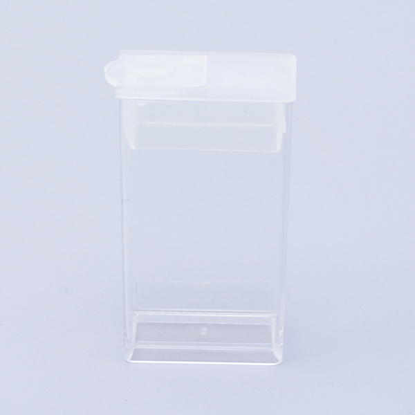 

PandaHall Plastic Bead Containers, Flip Top Bead Storage, For Seed Beads Storage Box, Rectangle, Clear, 5x2.7x1.2cm, Hole: 9x10mm, Capacity...