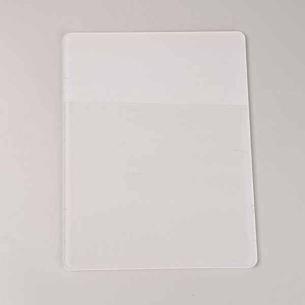 

PandaHall Acrylic Board, Flat Rectangle, Clear, 228x300x4.5mm Acrylic Clear