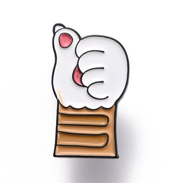 

PandaHall Thumb Up for Good Symbol Enamel Pin, Cat Paw Shape Alloy Enamel Brooch for Backpack Clothes, Electrophoresis Black, BurlyWood..., Orange