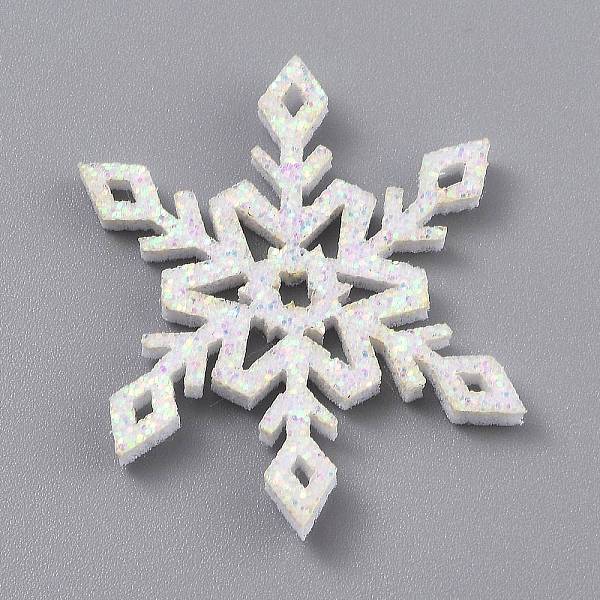 Flocon de neige feutre tissu noël thème décorer