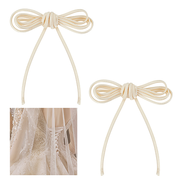

PandaHall 2M Flat Satin Ribbons, for Webbing Dress Zipper Replacements, Beige, 5mm, about 2.19 Yards(2m)/Bundle Polyester None Yellow
