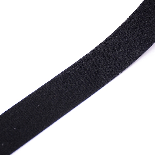 

PandaHall Reusable Nylon Cable Ties, Hook and Loop Cord Organizer Wire Ties, for Earbud Headphones Phones Electronics Electrical Computer PC..., Black