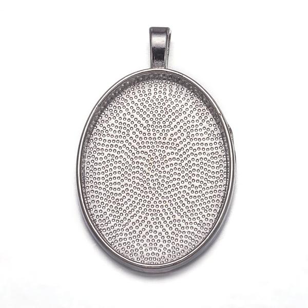 

PandaHall Alloy Pendant Cabochon Settings, Cadmium Free & Nickel Free & Lead Free, Plain Edge Bezel Cups, DIY Findings for Jewelry Making...