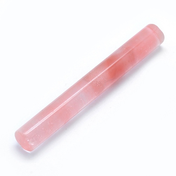 

PandaHall Watermelon Stone Beads, Column, Undrilled/No Hole Beads, 75~76x10mm Other Watermelon Stone Glass Column