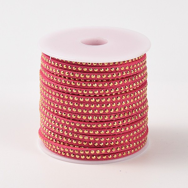 Rivet Faux Suede Cord