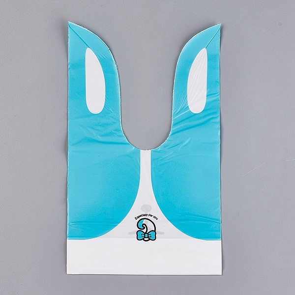 Пластиковые пакеты с изображением кролика каваи