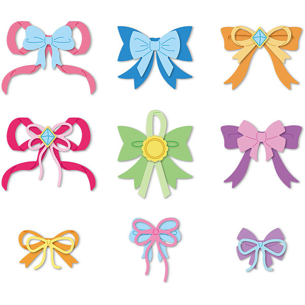 

PandaHall 9 Styles Overlay Bow Tie Cutting Dies Greeting Card Die Cut Bowtie Carbon Steel Die Cuts Stencils Card Making Scrapbooking...