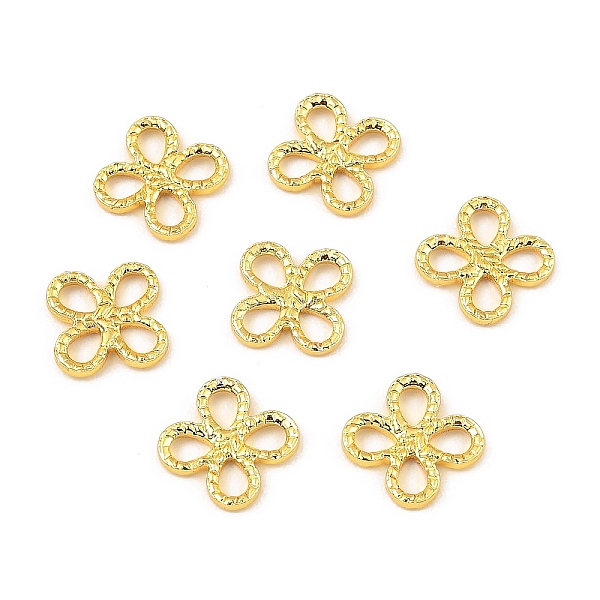 

PandaHall Rack Plating Brass Chandelier Components Links, Long-Lasting Plated, Flower, Real 18K Gold Plated, 10x10x1.5mm, Hole: 3x2mm Brass...