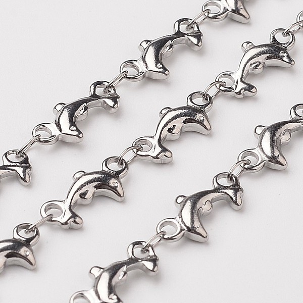 304 Stainless Steel Dolphin Link Chains