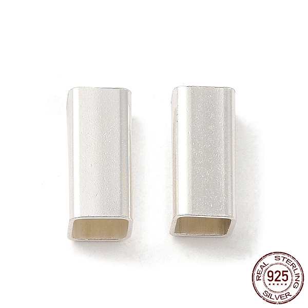 

PandaHall 925 Sterling Silver Beads, Cuboid, Silver, 11x5x5mm, Hole: 4x4mm Sterling Silver Cuboid