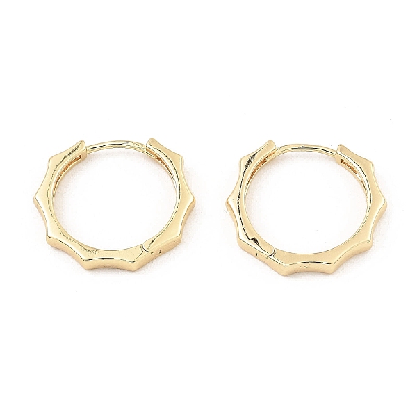 

PandaHall Brass Hoop Earrings, Sun, Light Gold, 18x21x3mm Brass Sun