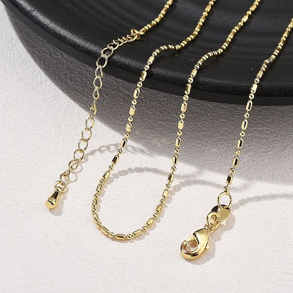 Brass Ball Chain Ne… - image