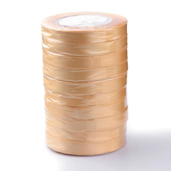 

PandaHall Single Face Satin Ribbon, Polyester Ribbon, Breast Cancer Pink Awareness Ribbon Making Materials, Valentines Day Gifts, Boxes..., Brown