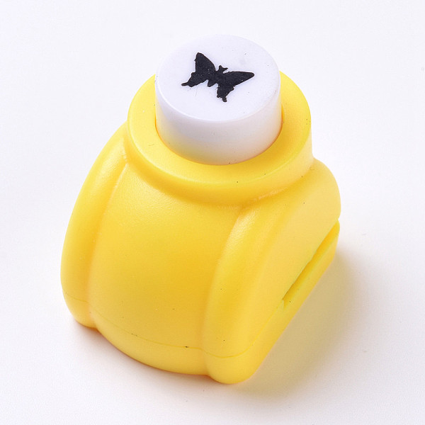 

PandaHall Plastic Craft Punch Sets for Scrapbooking & Paper Crafts, Paper Shapers, Butterfly, Random Single Color or Random Mixed Color..., Multicolor
