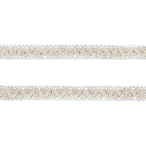 

PandaHall Polyester Trim Sewing Lace, Handmade Sweater Ribbon Trim Decorative Belt Centipede Braided Lace Ribbon Skirt Collar Sleeve Side...