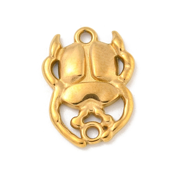 Ion Plating(IP) 304 Stainless Steel Connector Charms