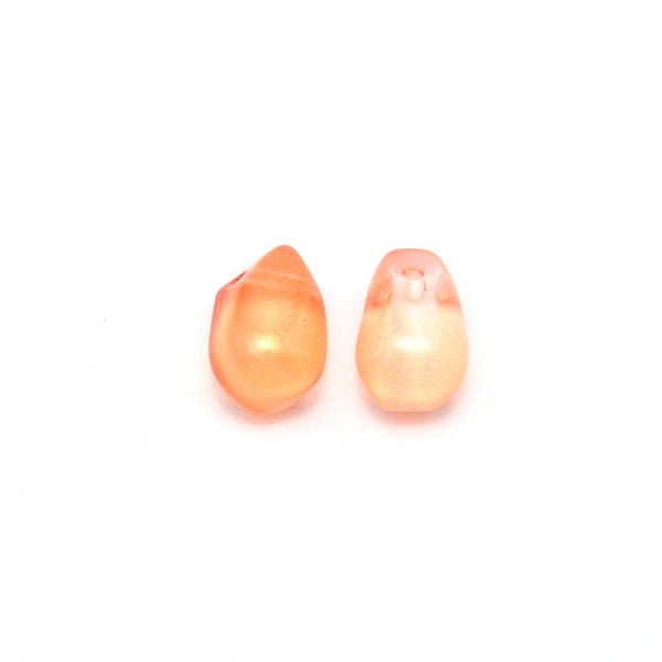 

PandaHall Handmade Lampwork Charms, Teardrop, Orange, 8.5x5.5x5.5mm, Hole: 1mm Lampwork Teardrop Orange