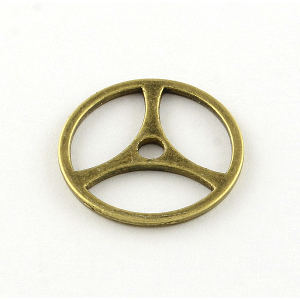 

PandaHall Tibetan Style Alloy Pendants, Wheel, Cadmium Free & Lead Free, Antique Bronze, 19.5x1mm, Hole: 2.5mm, about 1063pcs/1000g Alloy...