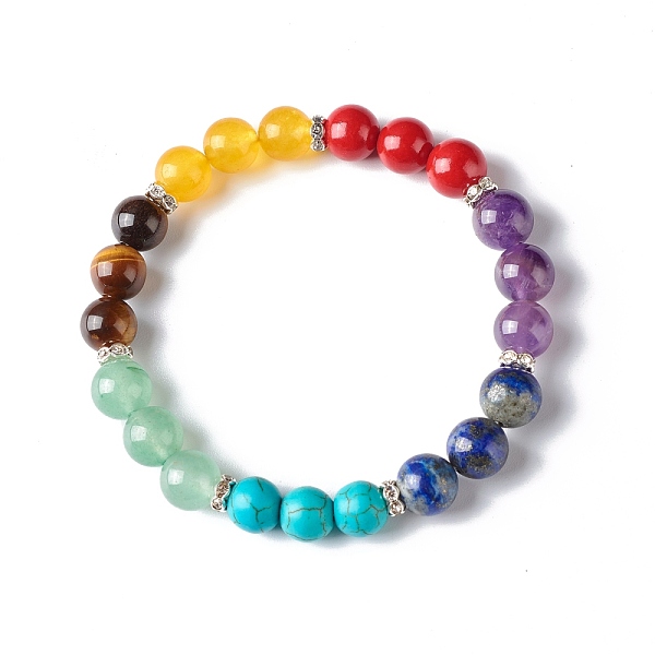 7 Chakra Reiki Yoga Bracelet for Girl Women