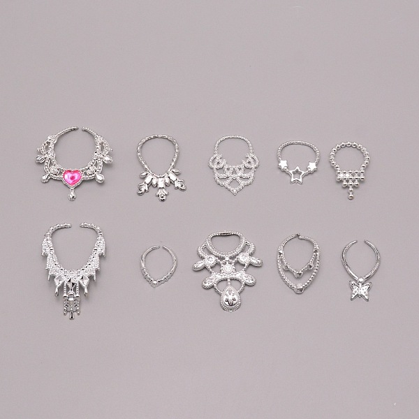 Plastic Doll Charm Necklaces