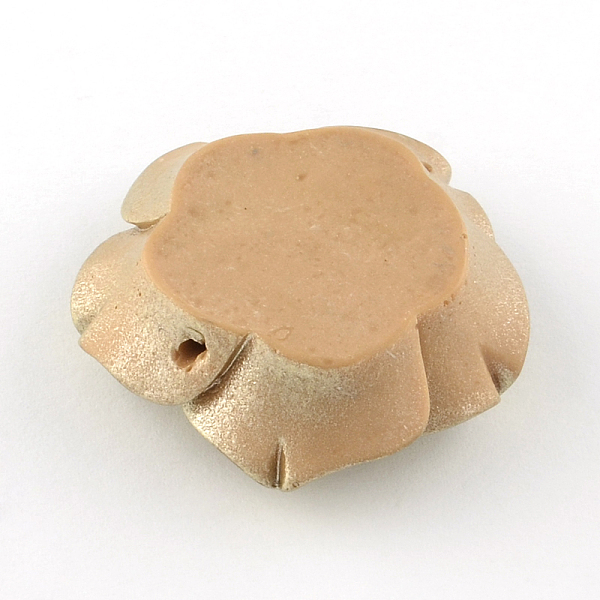 

PandaHall Spray Painted Flower Resin Beads, Dark Khaki, 40x14mm, Hole: 2mm Resin Flower Yellow