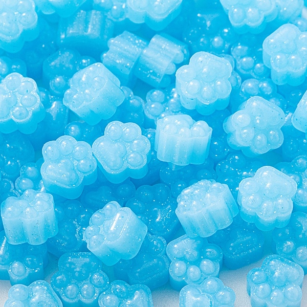 

PandaHall Paw Print Sealing Wax Particles, for Retro Seal Stamp, Deep Sky Blue, 9.5x8.5x6mm Wax Paw Print