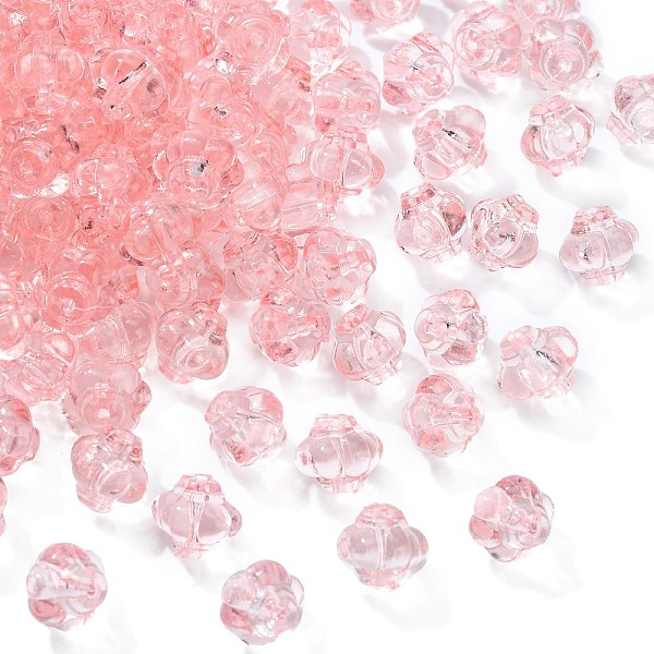 

PandaHall Transparent Acrylic Beads, Lantern, Pink, 8.5x10x9.5mm, Hole: 1.5mm, about 1290pcs/500g Acrylic Lantern Pink