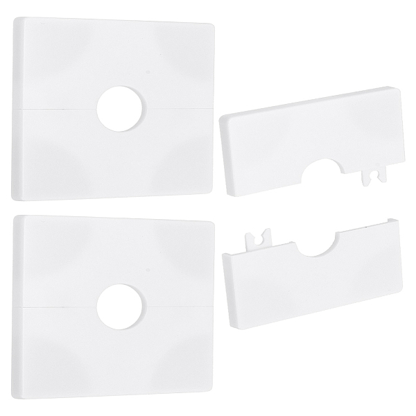 3Pcs ABS Plastic Air Conditioner Wall Hole Cover