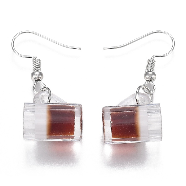 Resin Draft Beer Dangle Earring