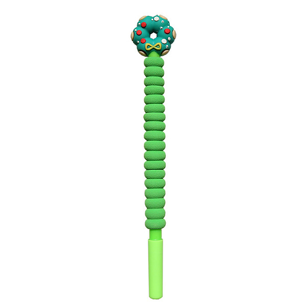 

PandaHall Christmas Theme Plastic Diamond Painting Point Drill Pen, Diamond Painting Accessories Embroidery Tool, Donut, 190mm Plastic Donut