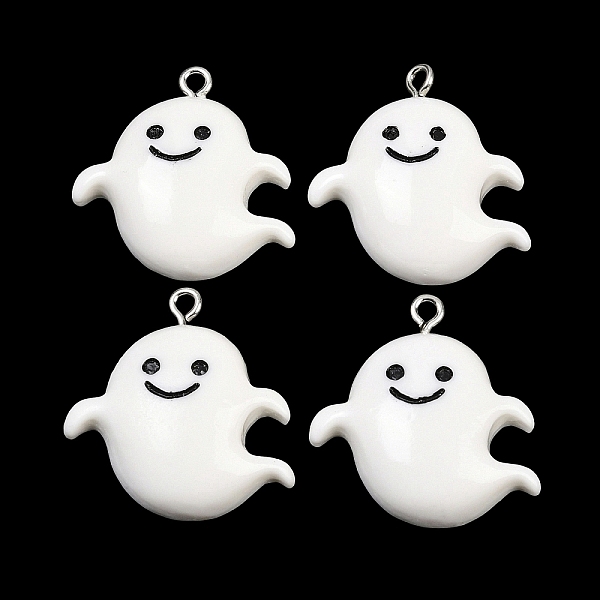 ハロウィン不透明樹脂ペンダント